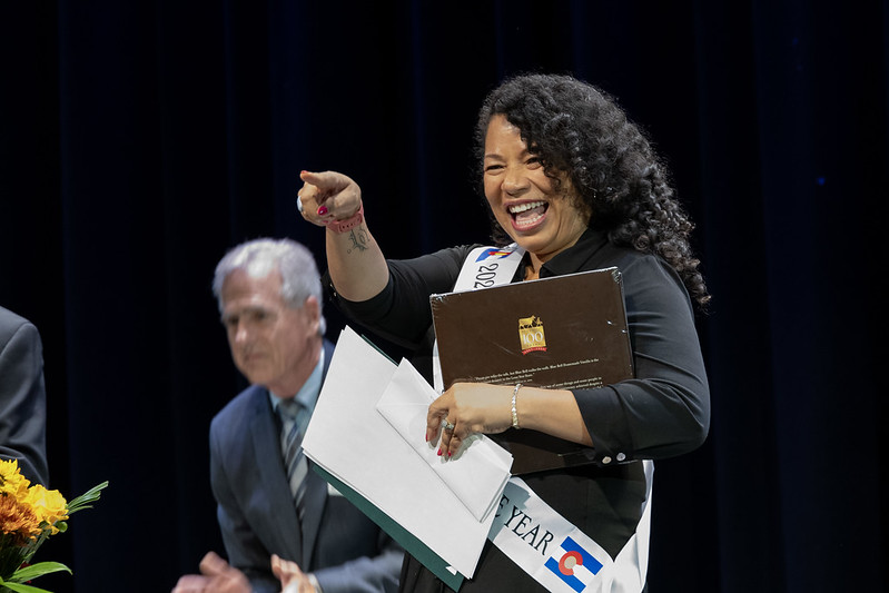 2025 Colorado Teacher of the Year Janet Damon.