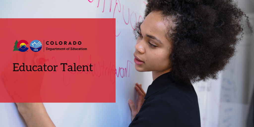 Colorado Department of Education Educator Talent