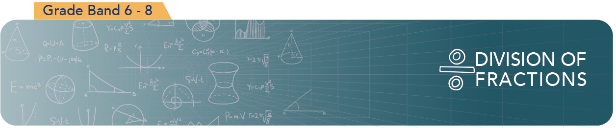 Grade Band 6-8: Division of Fractions