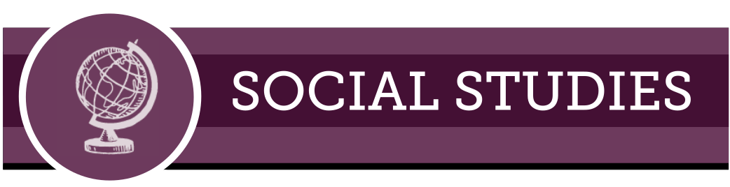 Web banner for social studies