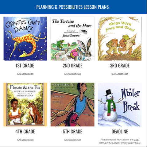 pictures of books use in elementary curriculum
