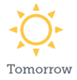 Tomorrow text with sun, , indicating what will be happening with the 2014 ICAP Refresh.