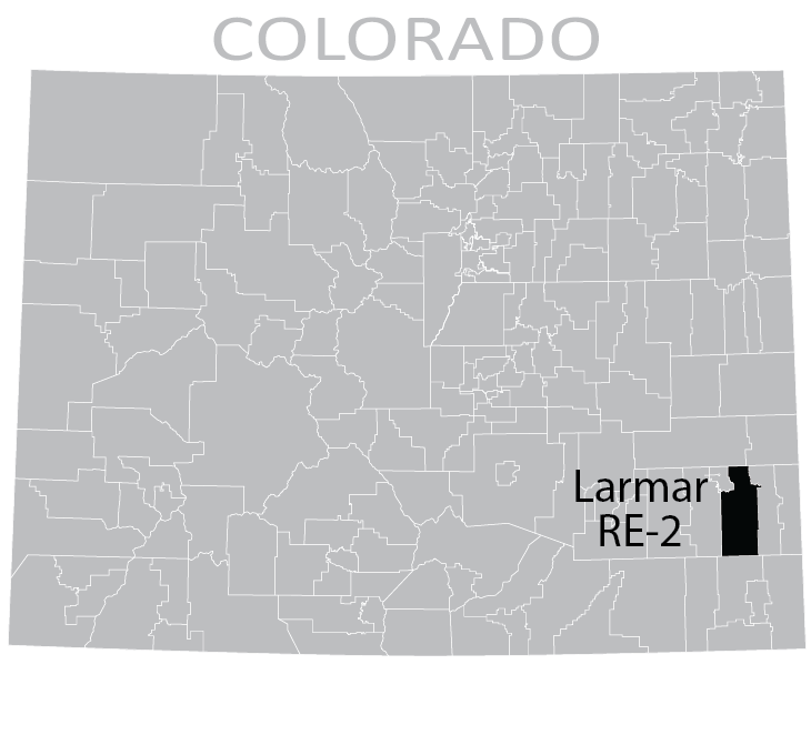 Map of Lamar School District 